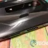 The fan vents on the back and left edge of the REDMAGIC 7 gaming smartphone