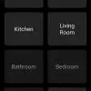 Brilliant Home Control Android app Rooms tab screenshot