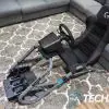 The Playseat Trophy - Logitech G Edition complete with the PRO Racing Wheel and Pedals attached