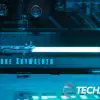 The Seagate Lightsaber Legends Special Edition FireCuda PCIe Gen4 NVMe SSD installed in a computer with blue RGB LEDs lit