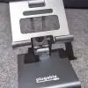 Front view of the Plugable UDS-7IN1 USB-C Phone Stand Docking Station