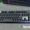 The Razer BlackWidow V4 Pro mechanical gaming keyboard