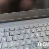 Detail view of the keyboard on the HP OMEN 16 (2023) gaming laptop