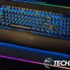 The Razer BlackWidow V4 Pro mechanical gaming keyboard has 38 zones of Chroma RGB lighting