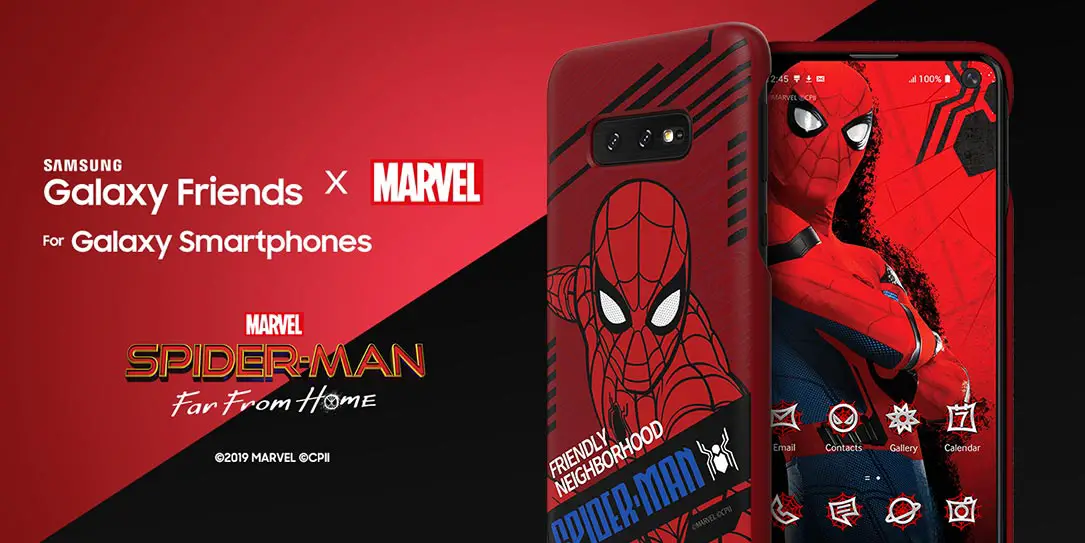 Spider-Man: Far From Home Samsung smart cover